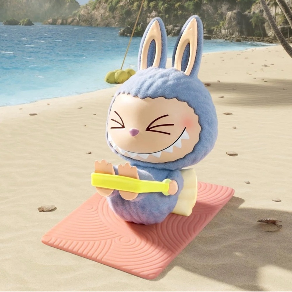 Stretch out Lazy Yoga Labubu the Monsters